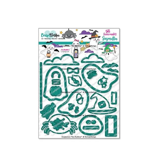CarlijnDesign Boo Buddies CDSN-0276 dies halloween spøkelser