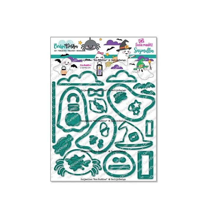 CarlijnDesign Boo Buddies CDSN-0276 dies halloween spøkelser