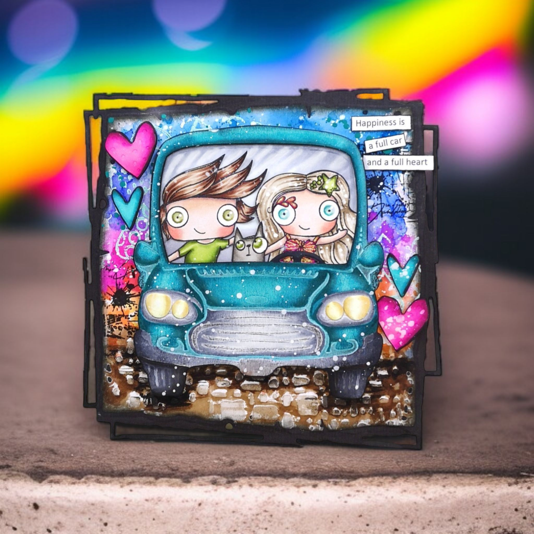 AALL & Create TP-855 Ocean Girl stempelsett A7