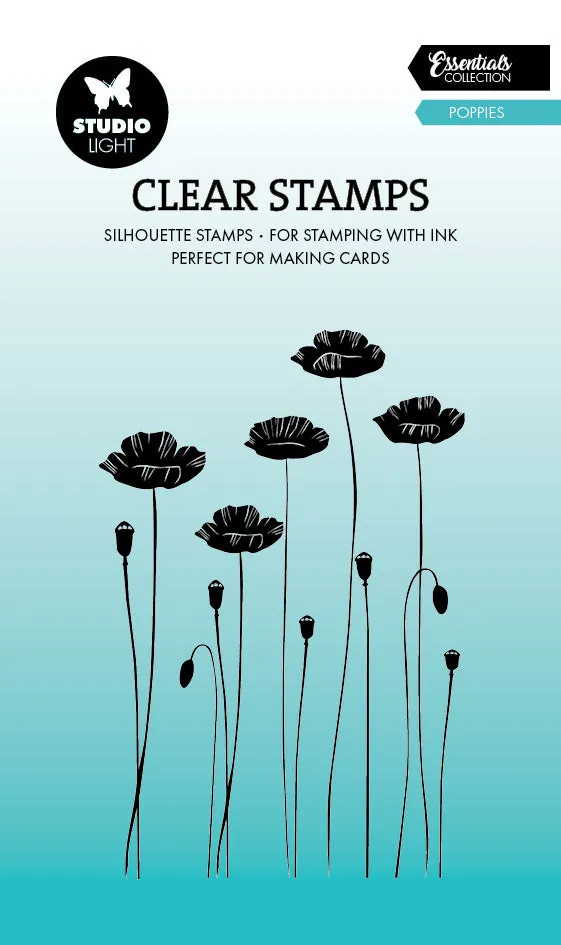 Studio Light Essentials Poppies stempel valmue