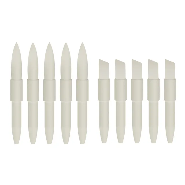 Couture Creations Twin Tip reservedeler 10 stk brush chisel