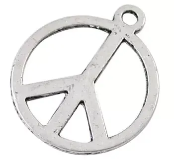 Korthobby Peace sølv dies tekst