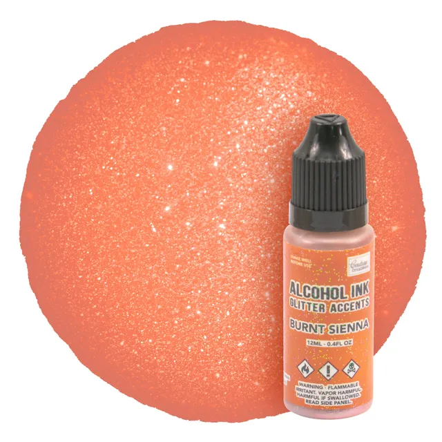 Couture Creations Glitter Accents Burnt Sienna alkoholblekk 12 ml