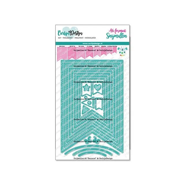 CarlijnDesign A6 Banners CDSN-0194 dies banner