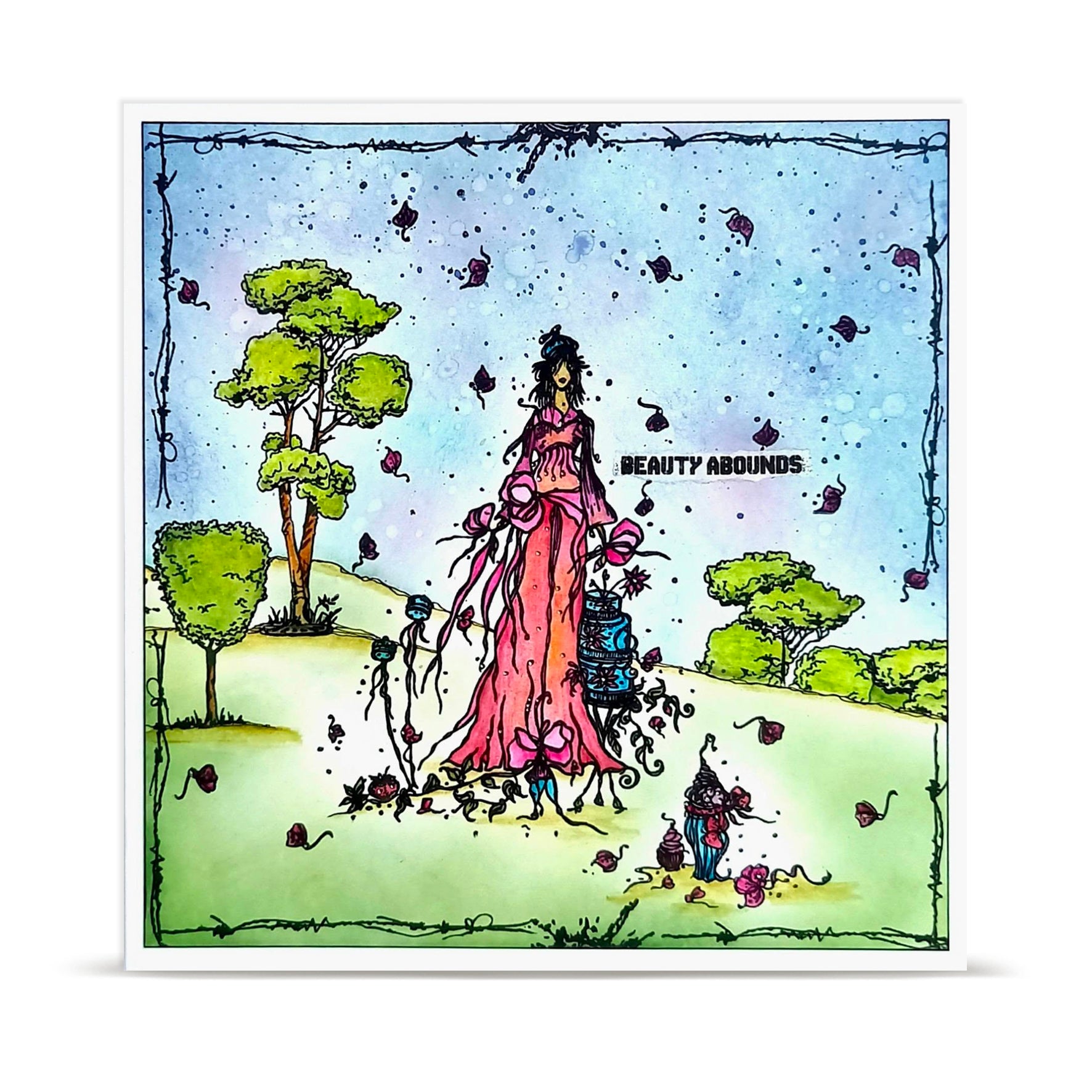 Aall & Create Sugar Atelier TP-1482 stempelsett A6