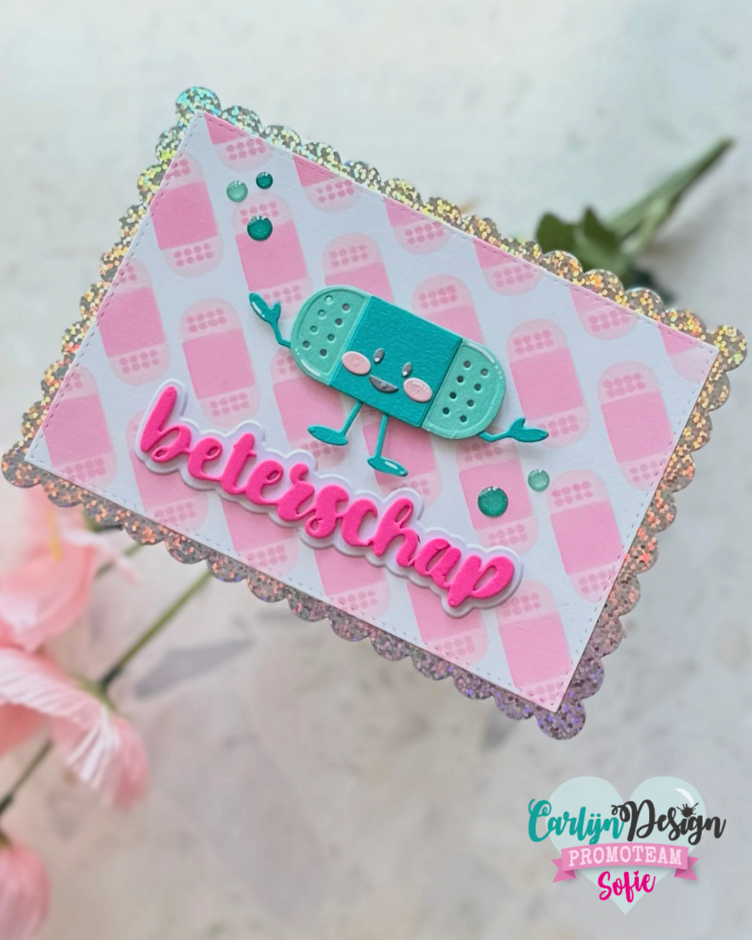 CarlijnDesign CDSN-0309 dies beterschap opkikkertj 9cm