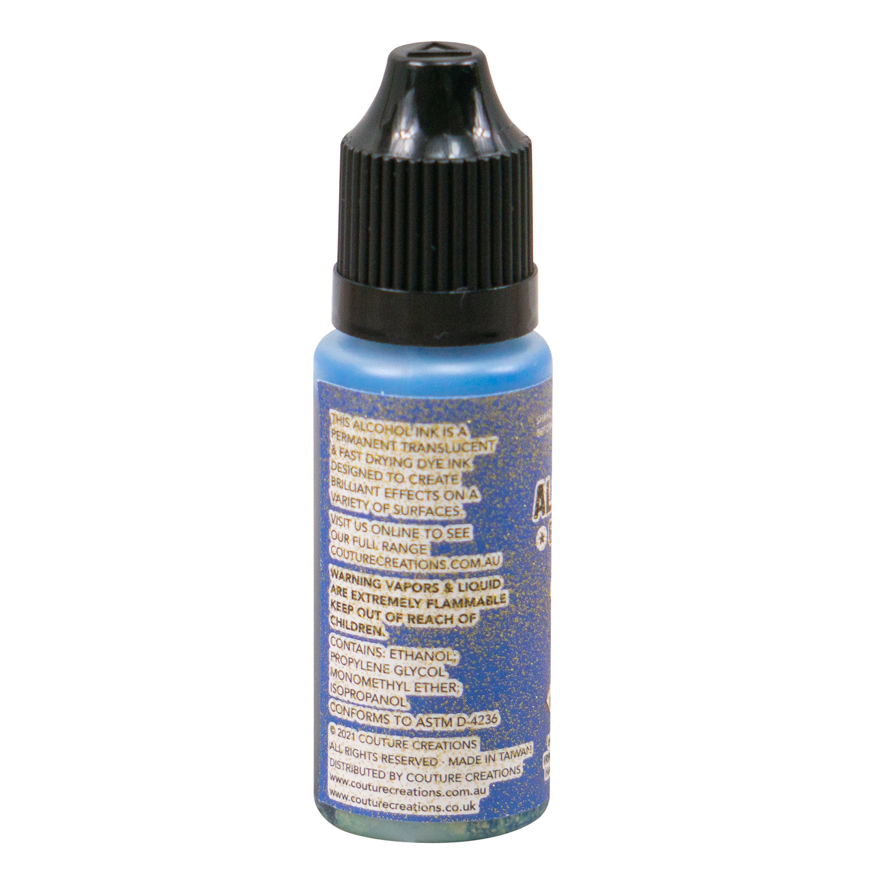 Couture Creations Golden Age Cobalt alkoholblekk 12 ml koboltblå