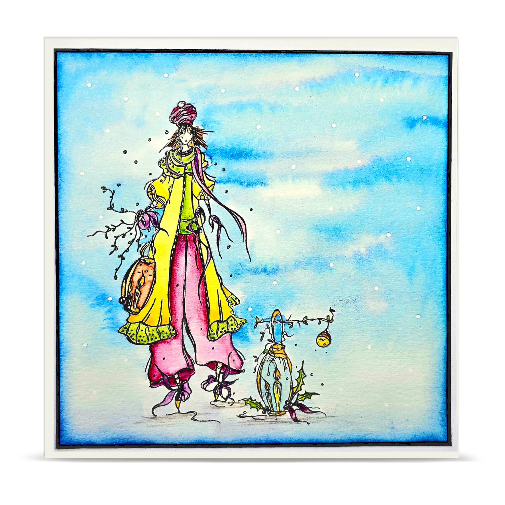AALL & Create TP-1468 Evergreen Dreamer stempelsett A6