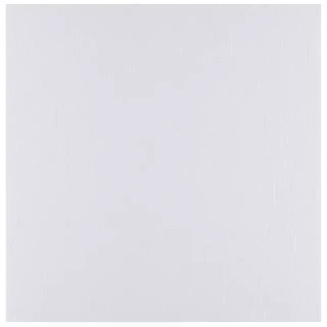Florence Linen Cardstock kartong hvit 12x12 10-pk 250gsm