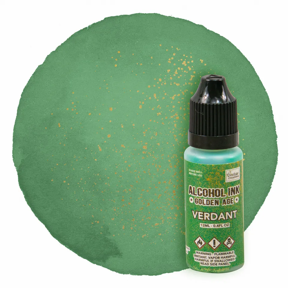 Couture Creations Golden Age Verdant alkoholblekk 12 ml grønn