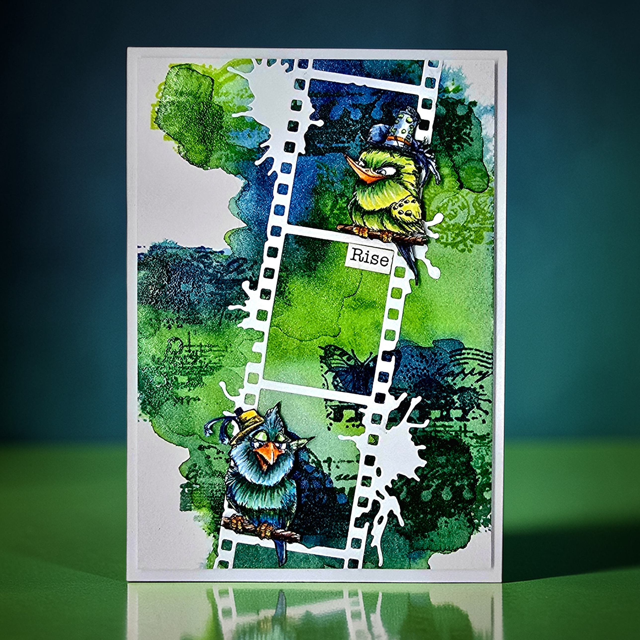Aall and Create TP-1336 stempelsett A6 Torn Prints