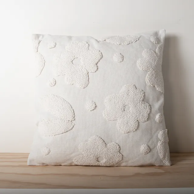 K&Co Texture pute Cream Flora 45x45 krem