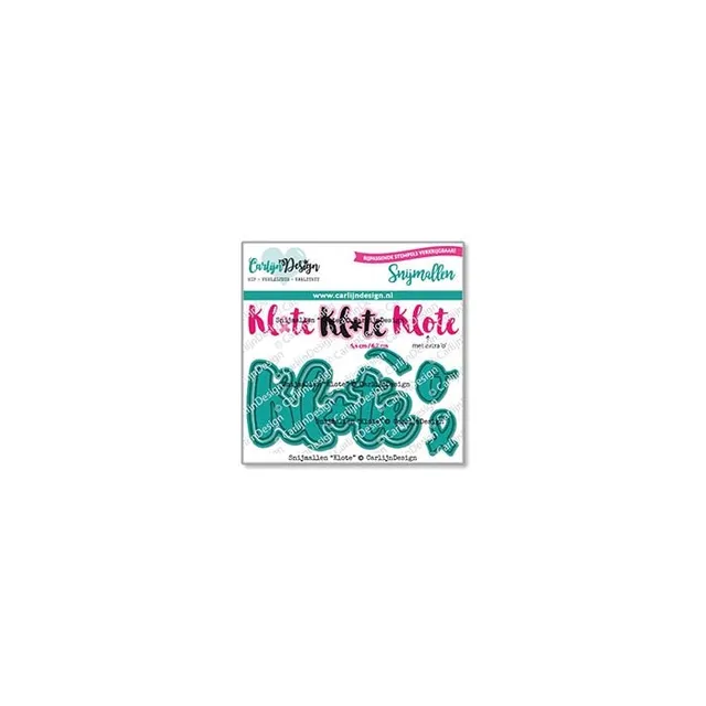 CarlijnDesign Klote CDSN-0244 dies trøst 6,8 cm