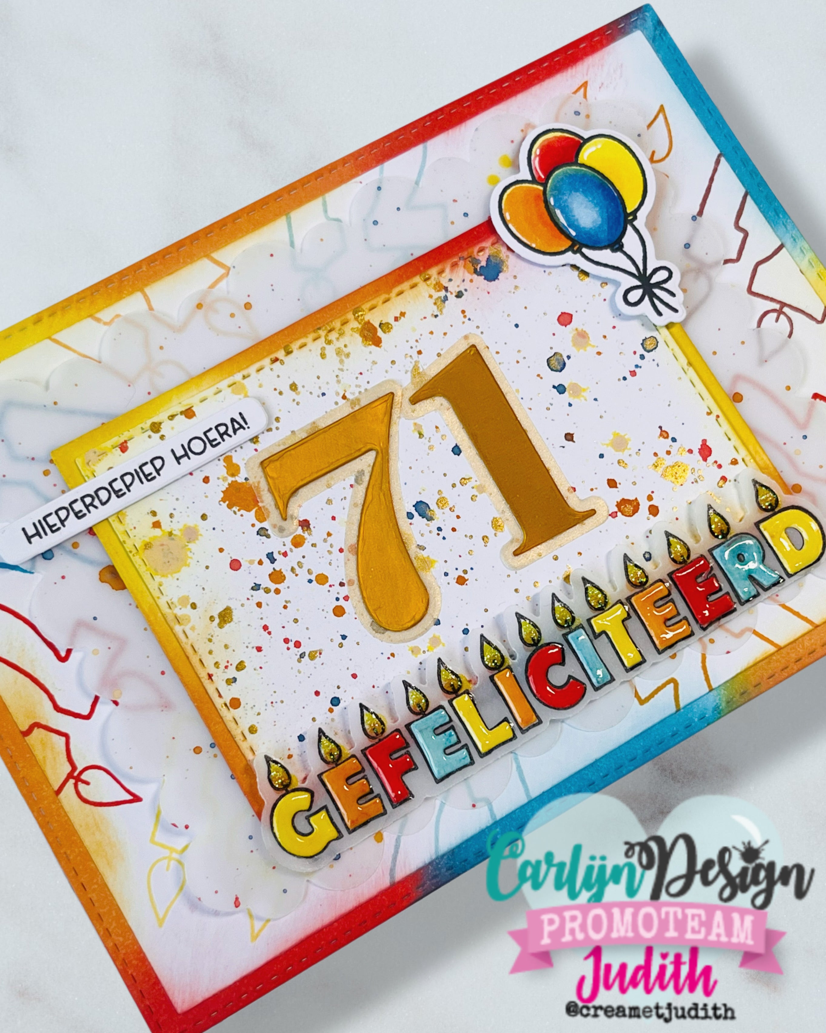 CarlijnDesign Interactive Giftcard CDSN-0361 dies A6 gavekort