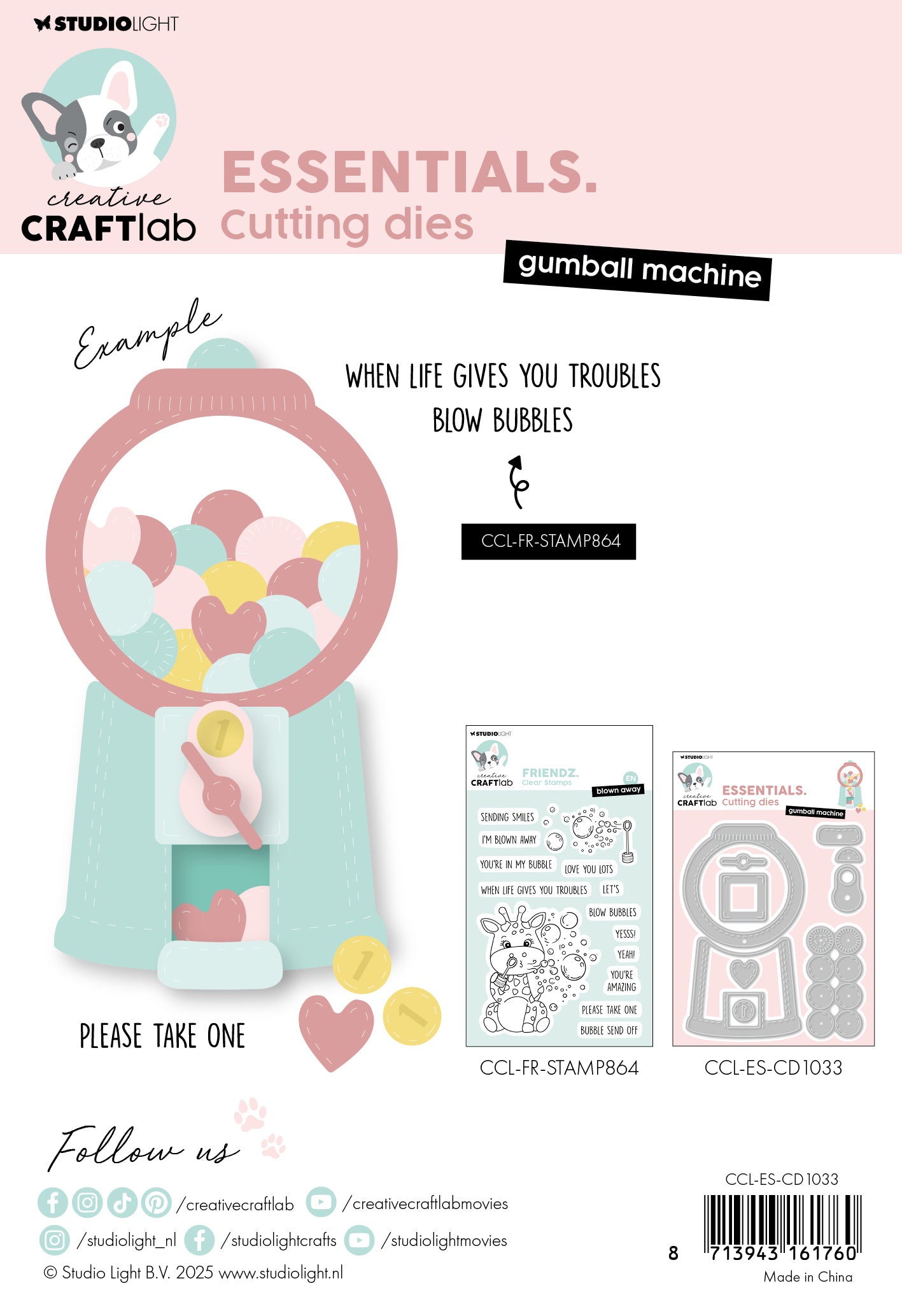 Creative Craftlab dies Gumball machine tyggegummimaskin