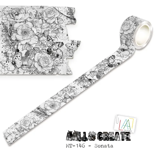 AALL & Create MT-146 Sonata washi tape 25mm 10m