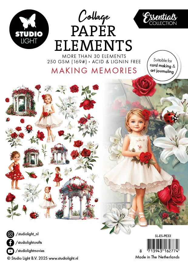 Studio Light Essentials Making Memories papirelementer