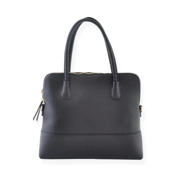 KaiserCraft Satchel skulderveske svart PU-skinn