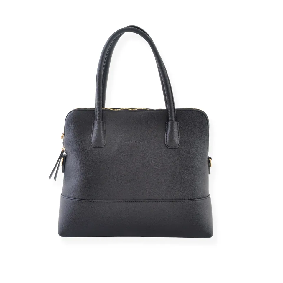 KaiserCraft Satchel skulderveske svart PU-skinn