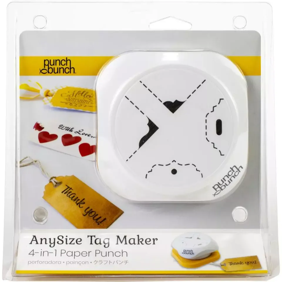 Korthobby Corner and Hole Punch 4-in-1 hjørner
