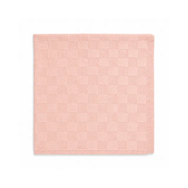 KaiserCraft Story Time vognteppe strikket rosa 100x100