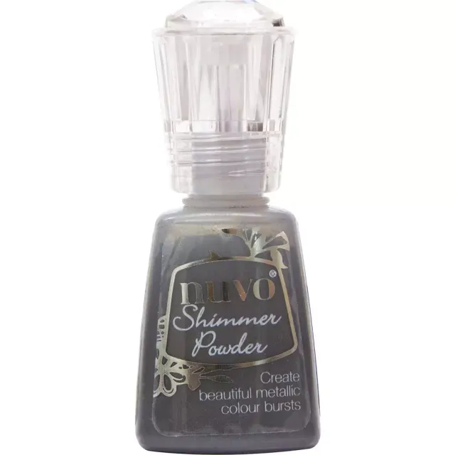 Nuvo Shimmer Powder Storm Cloud shimmer grå