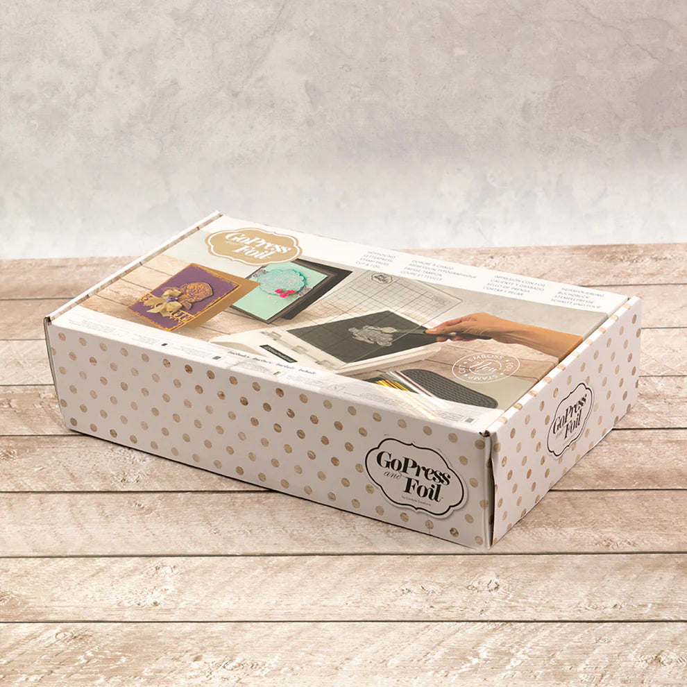 Couture Creations GoPress and Foil foliomaskin med varmeplate
