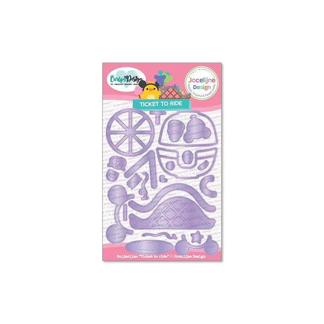 CarlijnDesign Ticket to Ride CDJD-0045 dies park