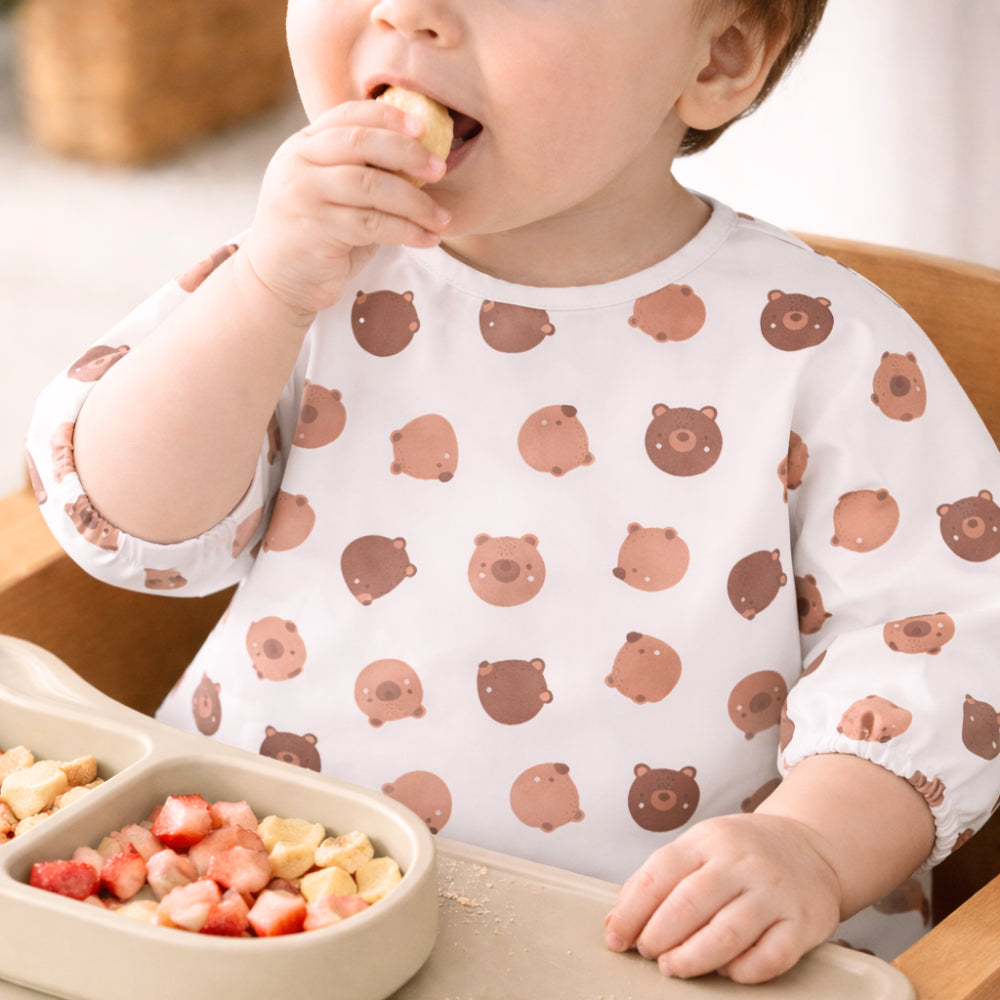 KaiserCraft Market Day Baby Feeding Smock spisesmekke bjørn