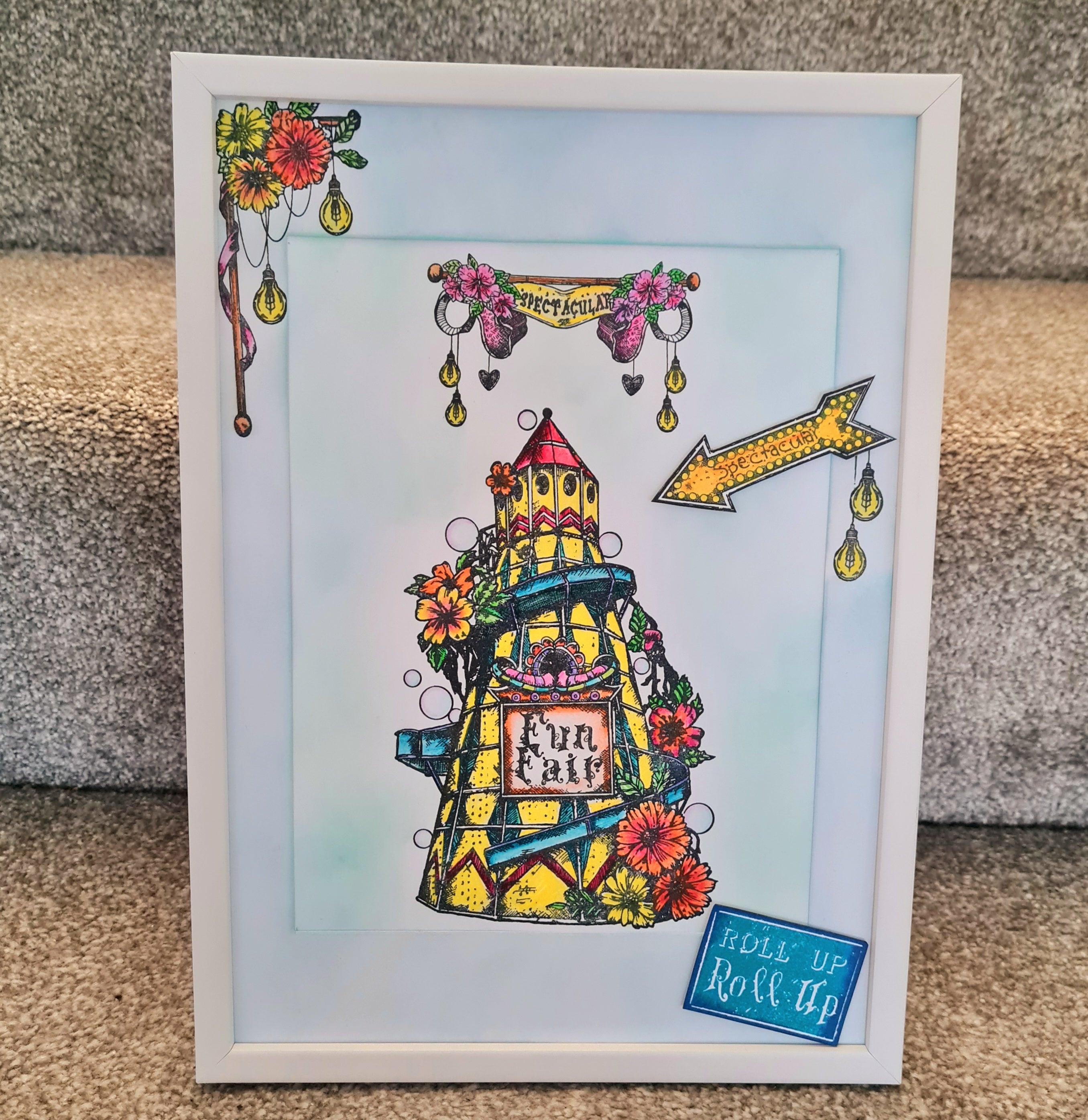 Aall and Create TP-828 Spiralling Delights stempelsett A5