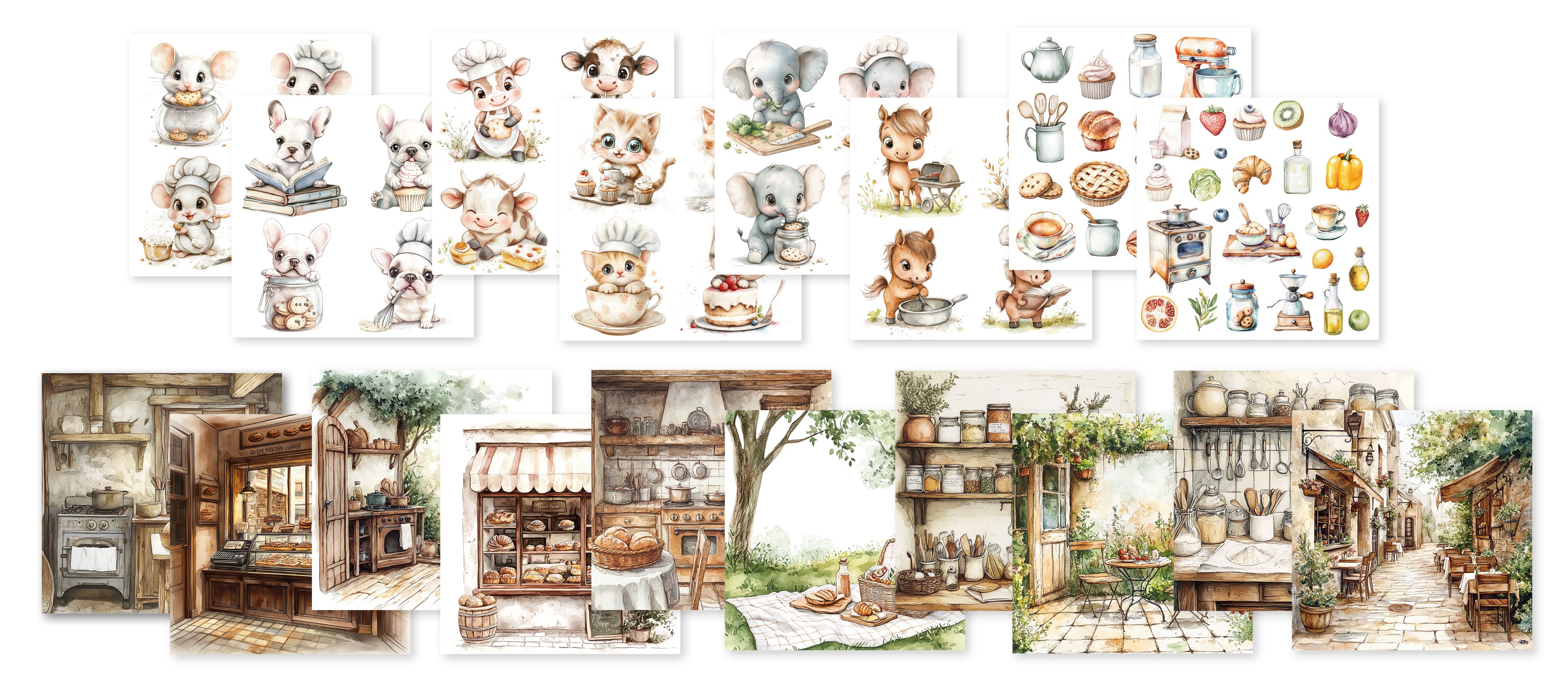Studio Light Creative Craftlab collagepapir Sweet as pie 36 ark