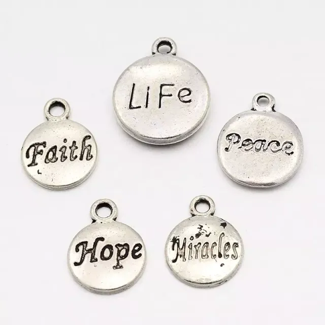 Korthobby Hope Life charms metallanheng