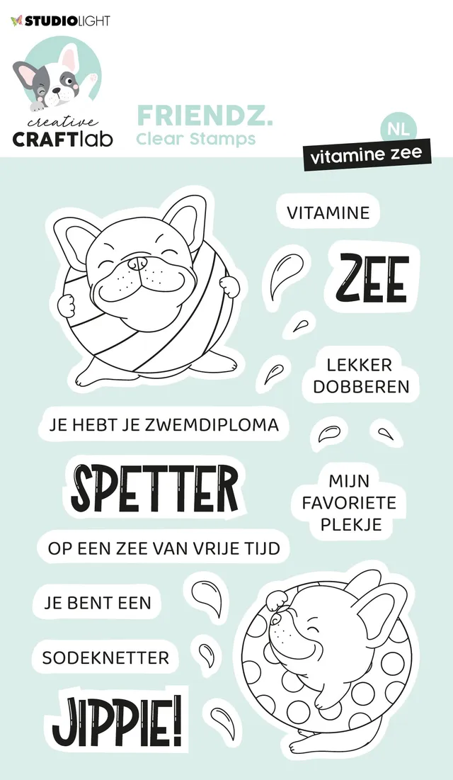 Studio Light Friendz stempel vitamine zee