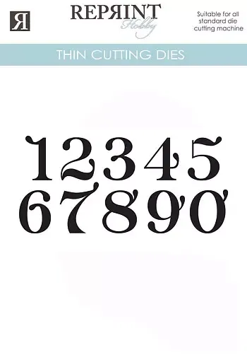 Korthobby Reprint Tall dies smal kortform