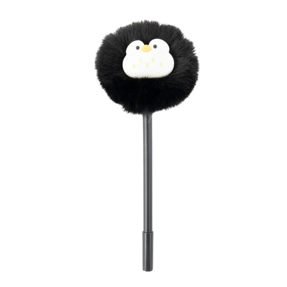 KaiserCraft Creative Club Kids Novelty Pen penn sort pingvin