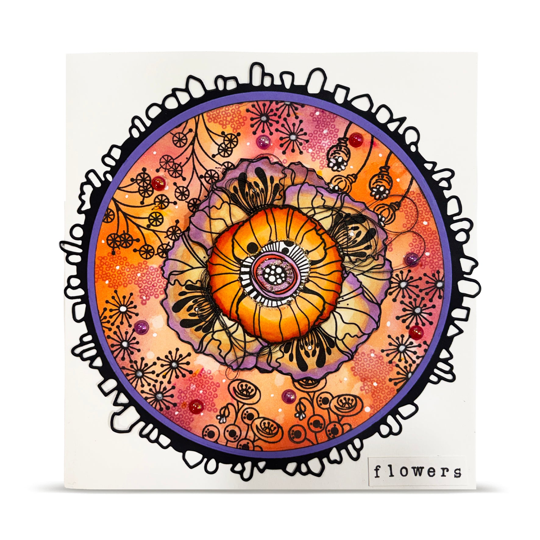 AALL & Create TP-1478 Graphic Coquelicots stempelsett A6 valmue