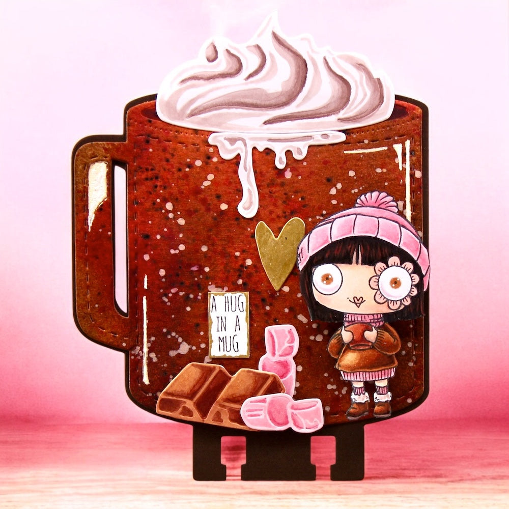 AALL & Create DI-102 Warm Hug diesett 8 deler hjerte