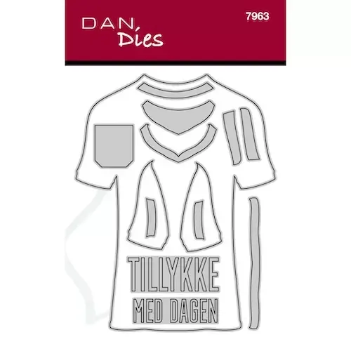 Dan Dies T-shirt dies t-skjorte