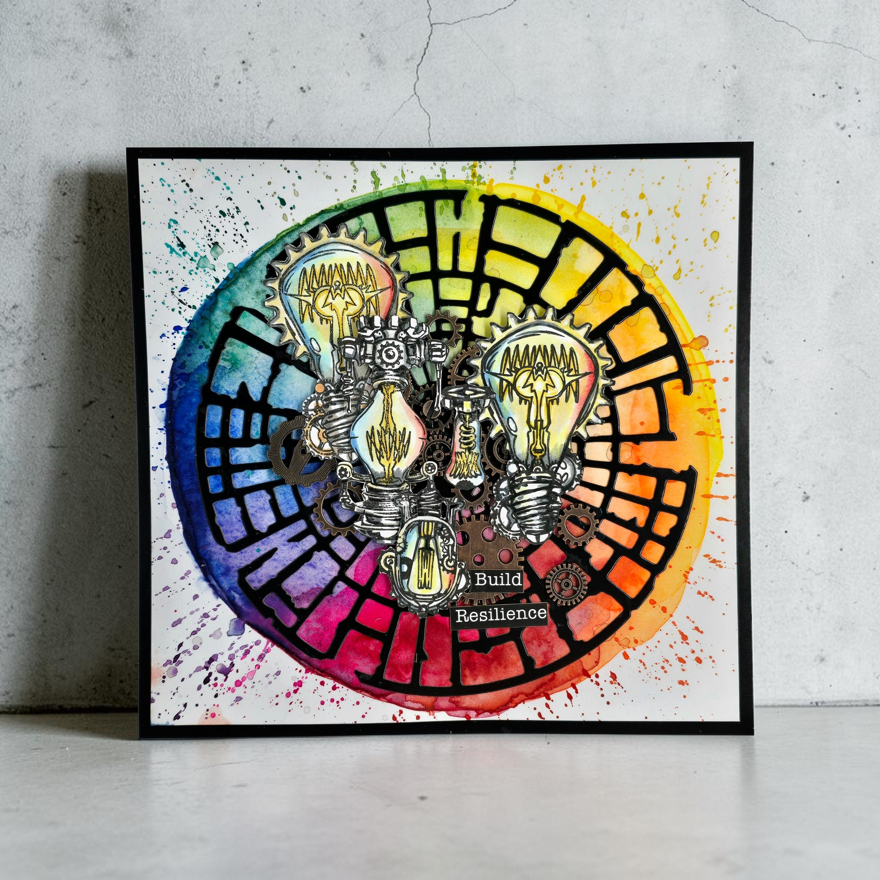 Aall and Create DI-114 Maze Wheel dies 14x14 cm