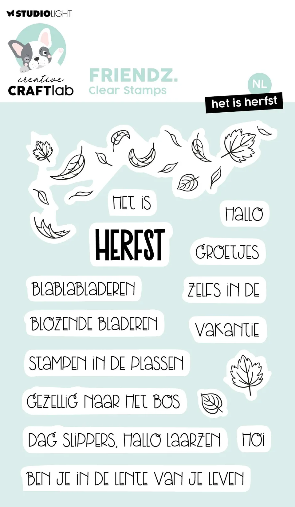 Studio Light Friendz Het Is Herfst stempel