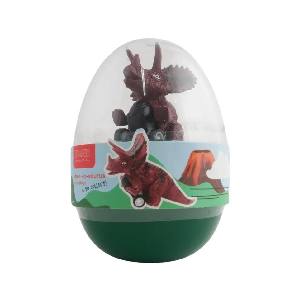 KaiserCraft Toy Box Kids Wheelasaurus leke Triceraptops med hjul
