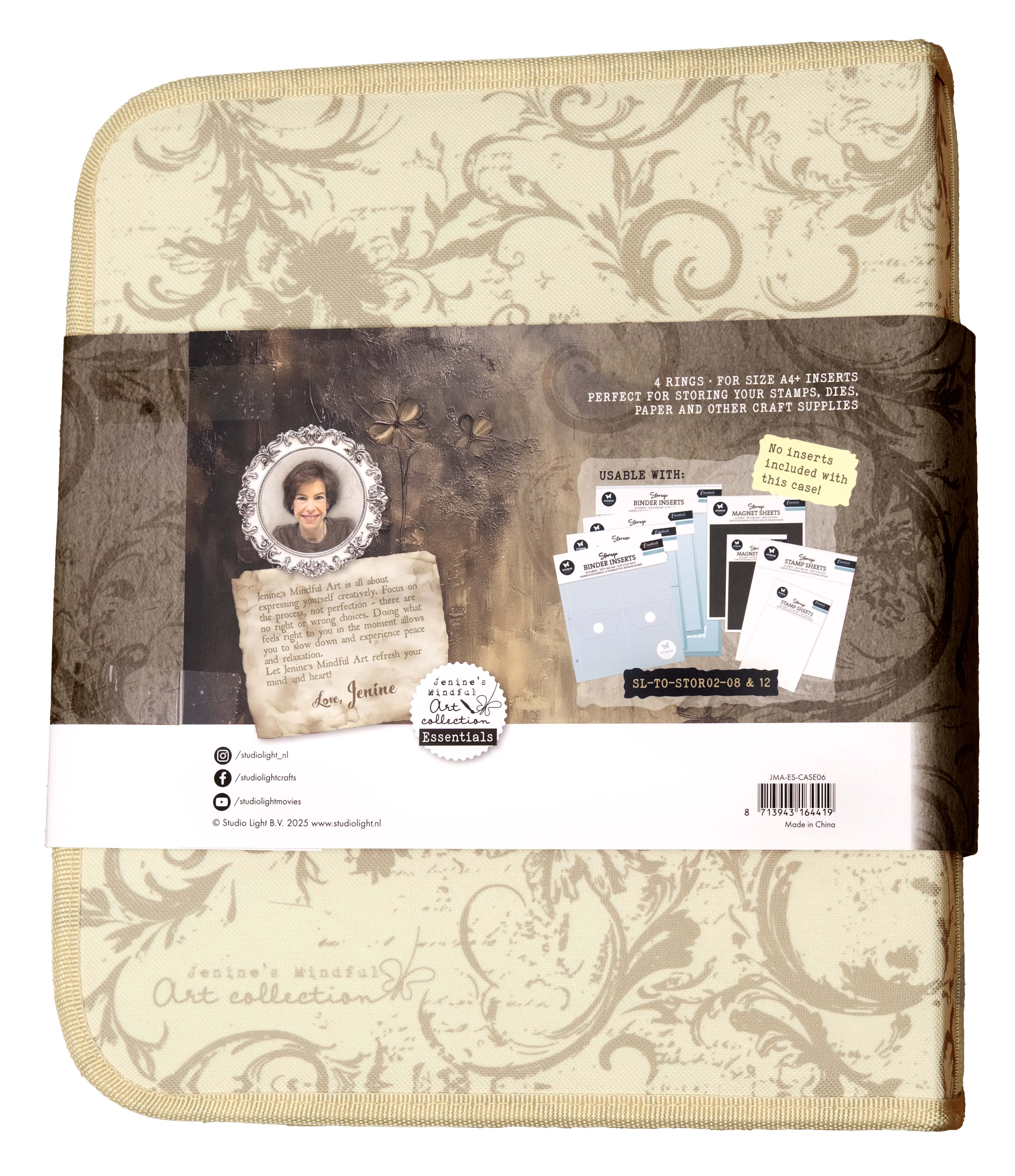 Studio Light Jenine's Mindful Art oppbevaringsboks A4+