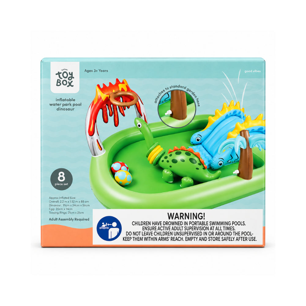 KaiserCraft Good Vibes vannpark Dinosaur 2,2 m