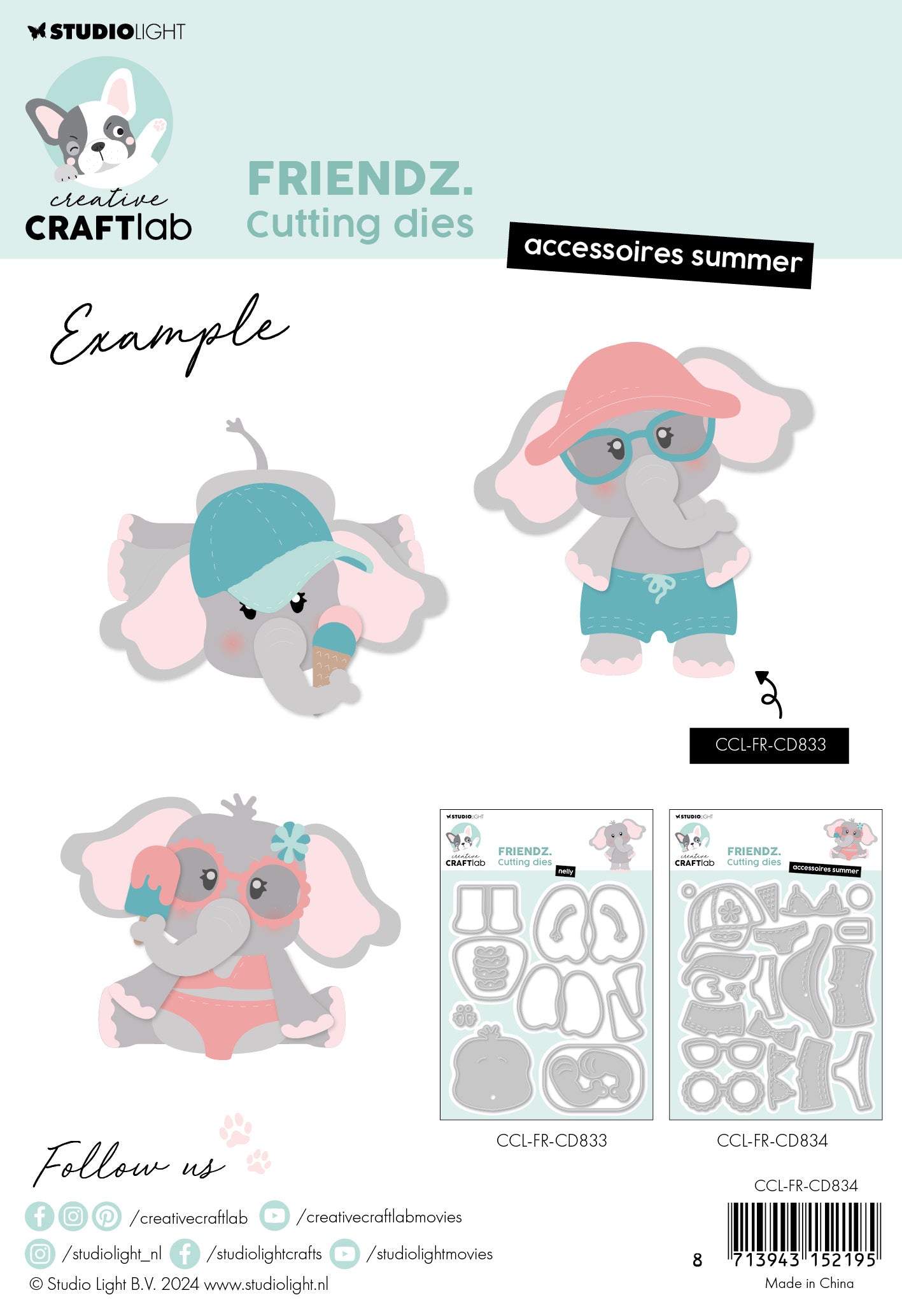 Creative Craftlab Friendz Accessoires Summer dies sommer