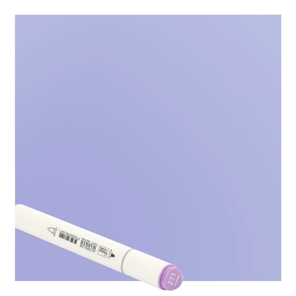 Couture Creations Lavender alkoholmarkør twin tip lilla