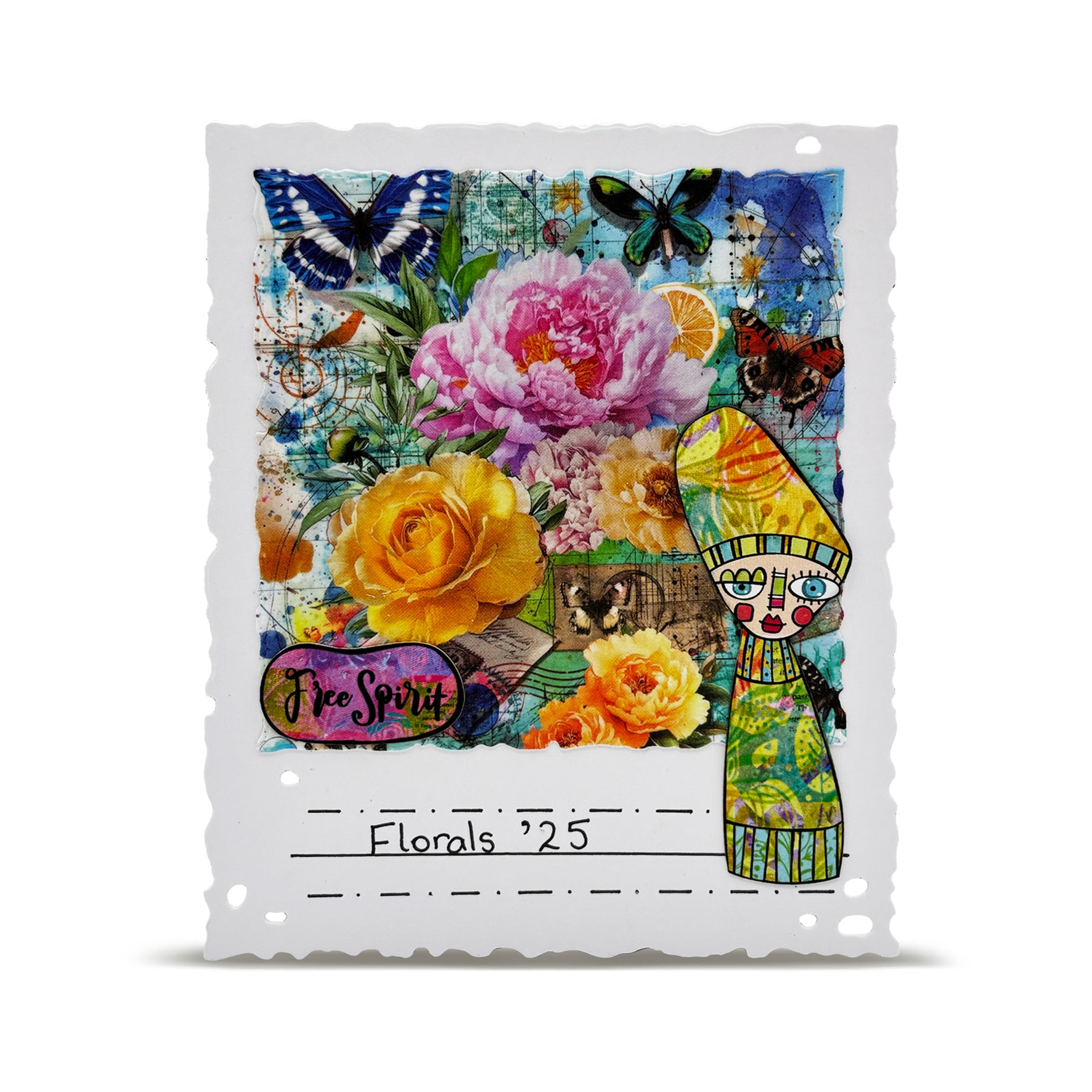 AALL & Create MT-145 Flora Whispers washi tape 25 mm