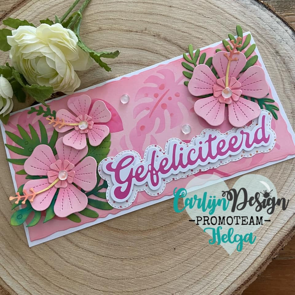 CarlijnDesign Grote teksten CDHF-0007 hotfoilplate gratulerer