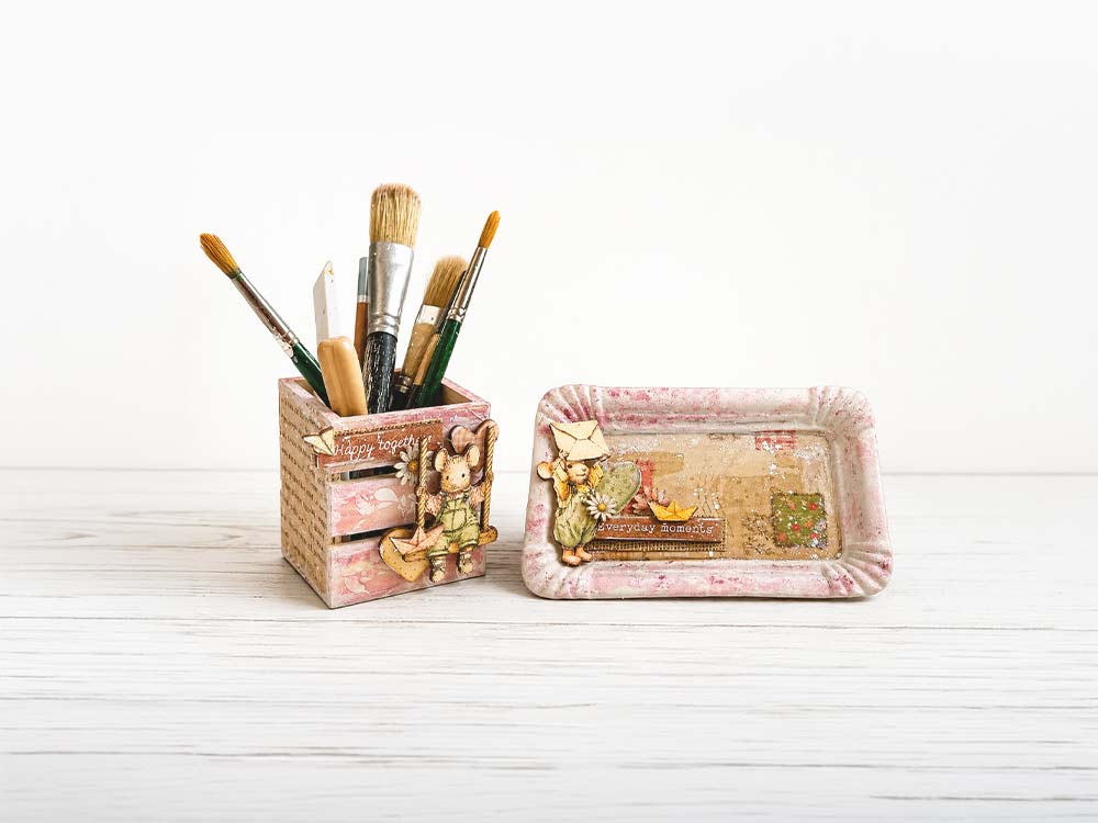 Stamperia Cozy Family scrapbooksett komplett bundle