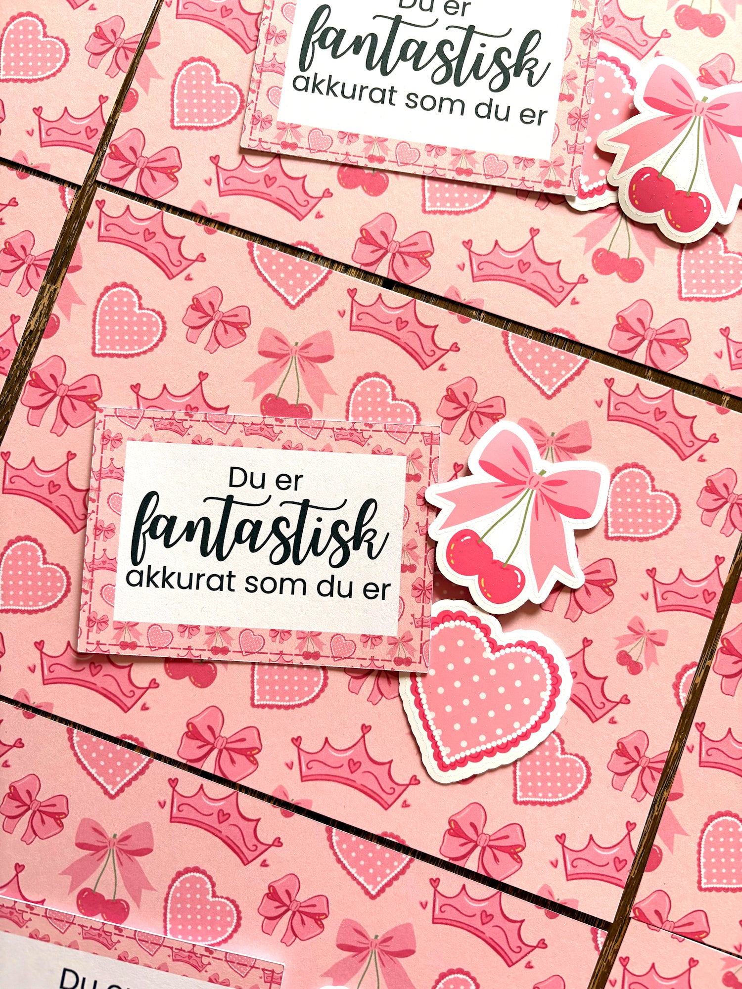 Papirglede Lykke-post brevklubb abonnement månedlig
