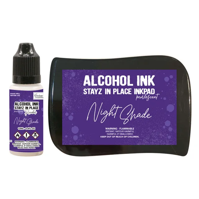 Couture Creations Night Shade stempelpute perle 12ml